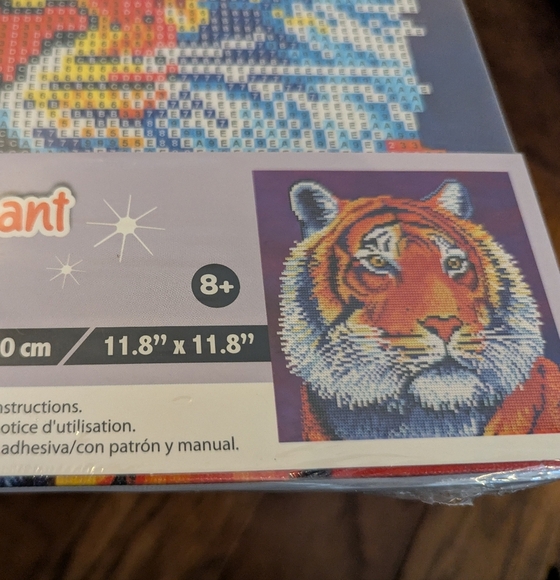 Free Add On With $30 Full diamond painting kit Fiery Beauty by Castle Craft - Picture 5 of 6